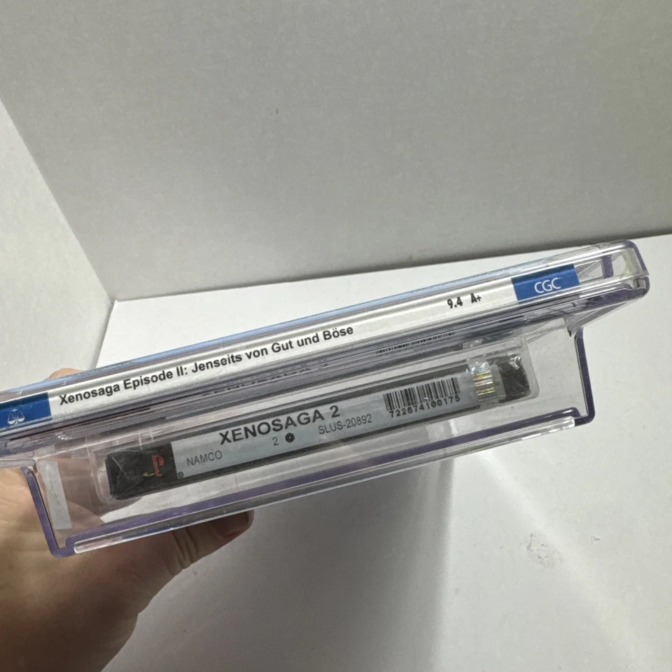 Xenosaga: Episode II (Sony PlayStation 2, PS2 2005) Sealed CGC Graded 9.4 A+ - Image 4 of 4