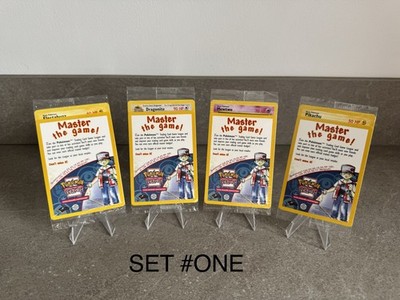 SET ONE - 1999 Pokémon First Movie Set x4 Vintage Sealed WB Black Star Promo 