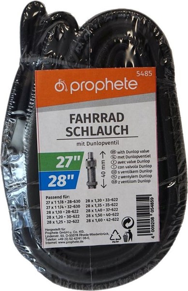 "Prophete Gruppenschlauch 27\"-28\" 2Er (28/40-622-630) Dunlopventil"-image