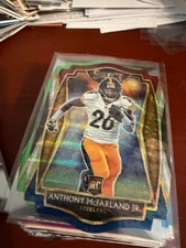 2020 Panini Select - Premier Level Anthony McFarland Jr. #181 Tri Prizm Die-Cut