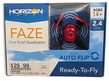 Horizon Hobby Faze Ultra Small Quadcopter Ready-To-Fly Kit Ages 14+ Open Box