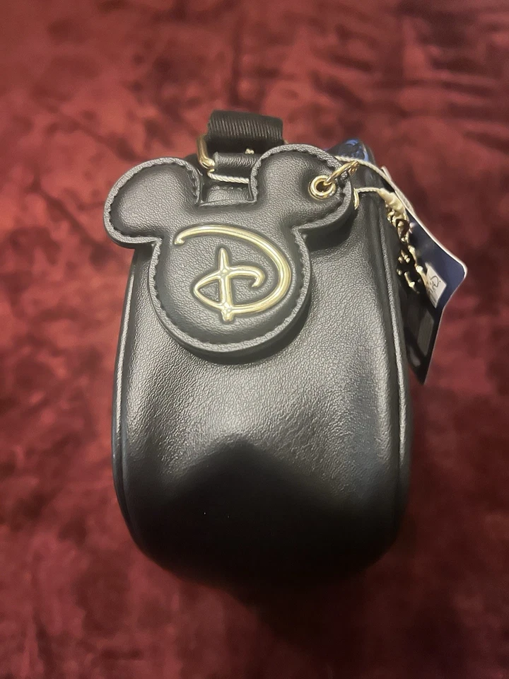 Mickey Fantasia Black Embroidered Crossbody Bag - Image 3 of 4