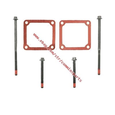 Intake Grid Heater Gasket & Bolt Kit for Dodge RAM 24V 5.9L Cummins Engine 6BT