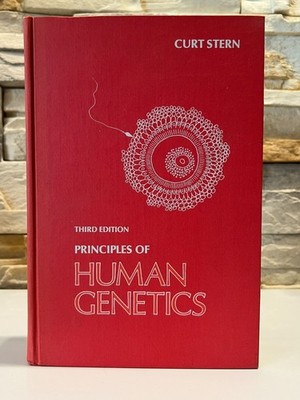 Principles of Human Genetics Curt Stern Third Edition 1973 Hardcover Used Book
