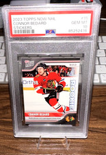 2023-24 Topps Now NHL Stickers - Connor Bedard #15 /9543 (RC) PSA 10