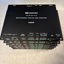 6x Crestron HD-RX-201-C-E Multiformat Switch ...