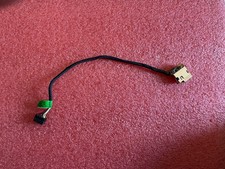 HP 17-e AC DC Power Jack Charging Port Cable Used Tested Working  