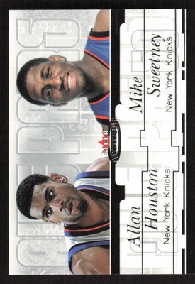 2003 FLEER MYSTIQUE ALLAN 15 AP AWE PAIRS MIKE SWEETNEY 467/500 KNICKS MCG 10