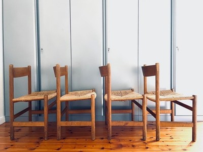 4x Vintage Wegner Chair PP60 PP Mobler (ähnlich CH36)