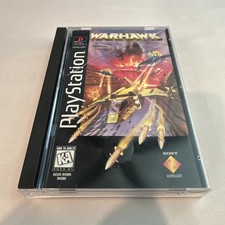 Warhawk (Sony PlayStation 1 PS1, 1995) Long Box CIB Manual + Registration Card