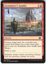 Geomancer's Gambit #125 Common Modern Horizons Magic: The Gathering