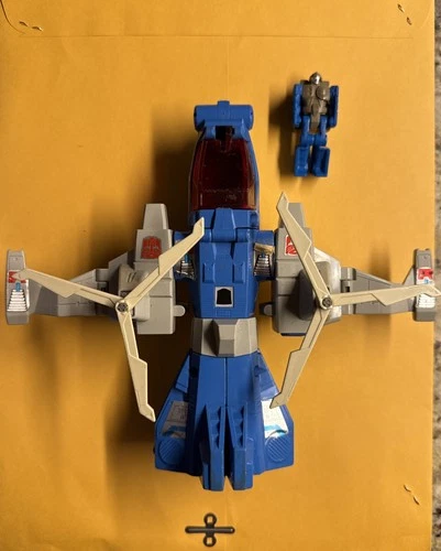 Vintage Highbrow Headmaster 1987 G1 Transformers Figure Missing Guns