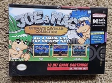 Retro-Bit Joe & Mac Ultimate Caveman Collection SNES Brand New Sealed