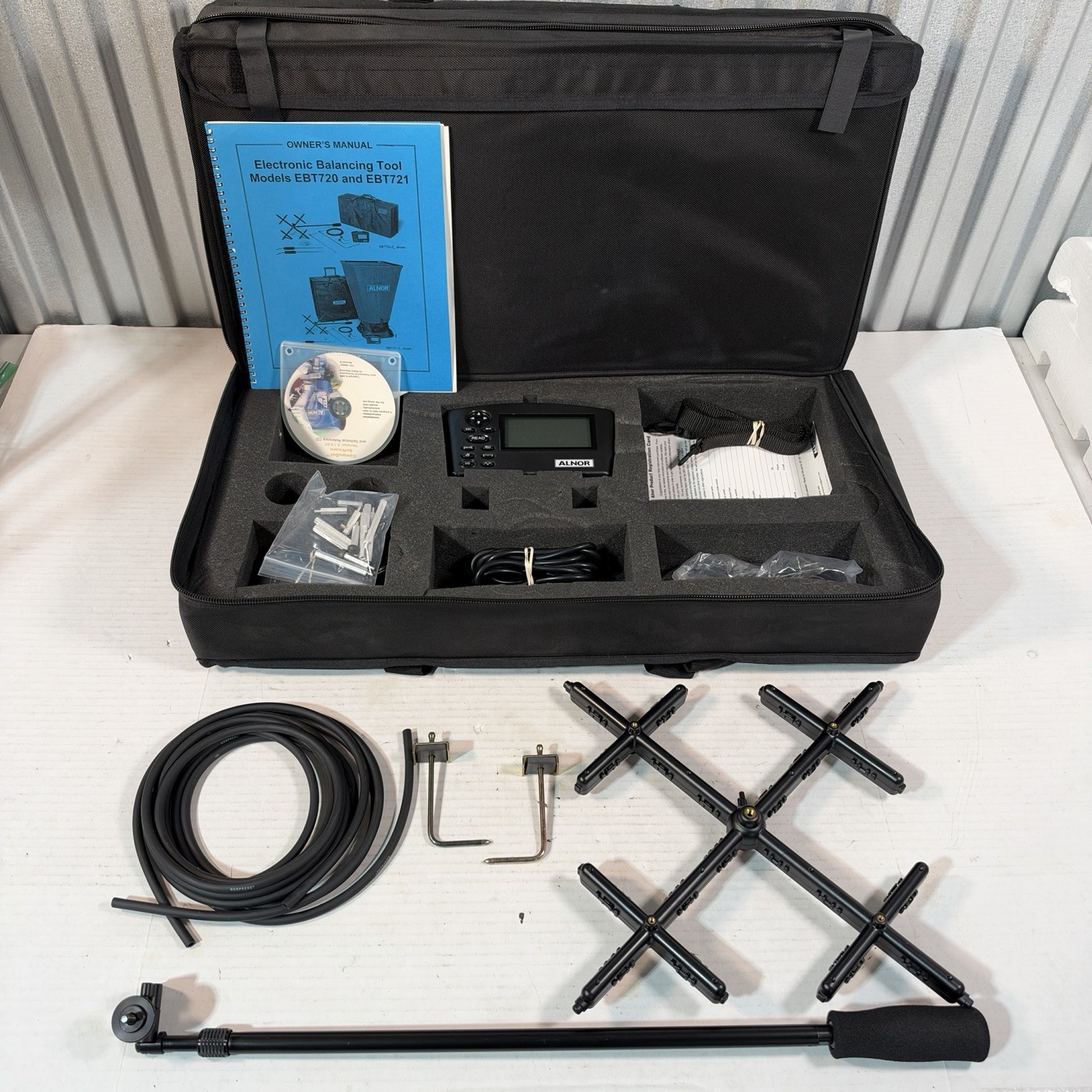 TSI Alnor Balometer EBT721 Kit EXC+++