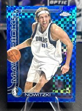 2025-26 Topps Chrome Basketball Dirk Nowitzki #246 Blue X-Fractor