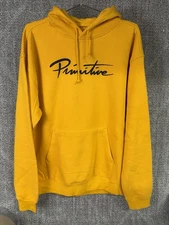 Primitive Men’s Spellout Long Sleeve Hoodie Clothing Apparel Skate Sz Large NWot