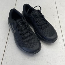 Under Armour Black Surge 4 Athletic Running Shoes Youth Boys Size 5 3027103-002