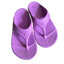 Telic Energy Flip Flop Sandals purple medium - womens 9 mens 8