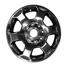 Metallic Polished 6 Spoke 18 x 8 Used Wheel