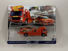 Hot Wheels Car Culture Team Transport Nissan Silvia S15 Aero Lift