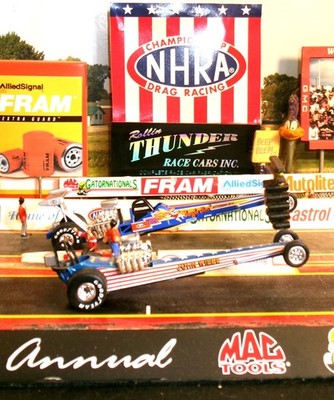 1971 JOHN WIEBE F/E NHRA TOP FUEL LEGENDS DRAGSTER JOHNNY LIGHTNING MINT LOOSE