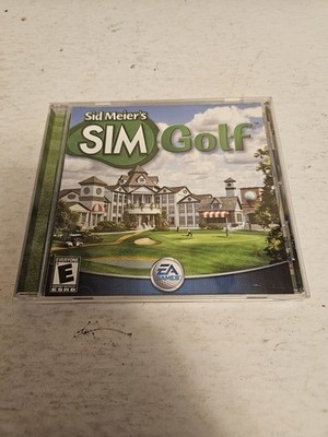 Sid Meier s SimGolf PC CD-ROM Game EA Games Tested w/ CD Key