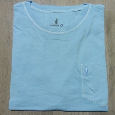 JOHNNIE O Mens L LARGE T SHIRT DALE 2.0 HAZE BLUE SHORT SLEEVE GOLF TEE