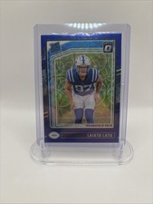 2024 Panini Donruss Optic - Rated Rookie Laiatu Latu #267 Blue Scope Prizm (RC)
