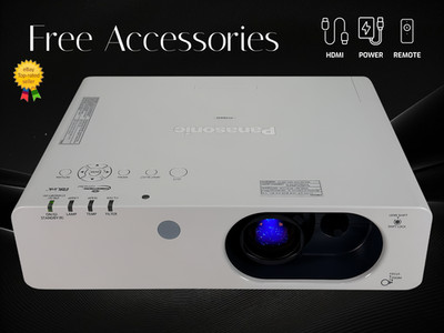 3500 Lumens 3LCD Projector for Google Slides & Teaching 4K | Ready to Use Bundle