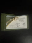 Investment Caster Hand Crafted Silver 24k GP AK-47 Gun 8.7 Grams .999 #272/1000