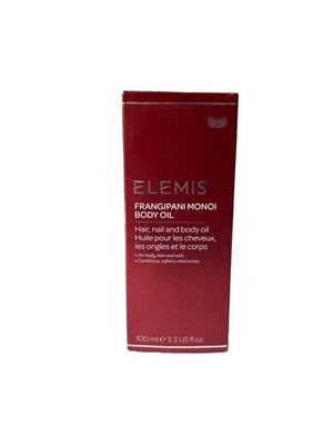 ELEMIS Frangipani Monoi Body Oil 3.3 oz Hair, Nail And Body Oil New In Box
