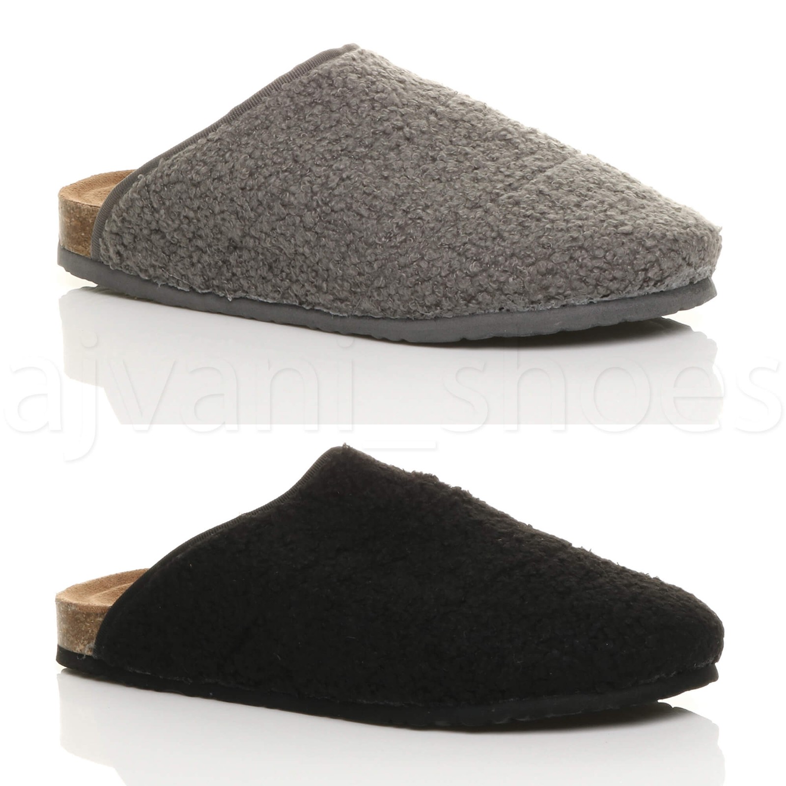 SAOLA PANTOFOLE UOMO RAGAZZO SLIP ON COMFORT PLANTARE SUOLA GRIP INDOOR MISURA MULES