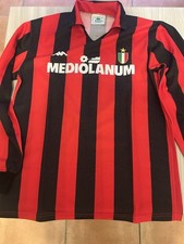 Maglia footbal shirt calcio vintage A.C.Milan Home Marco Van Basten numero 9