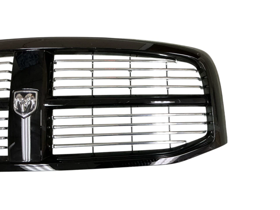 Dodge RAM 1500 2500 3500 2006 07 08 09 2010 parachoques parrilla negro 55077767af Foto 3 de 4