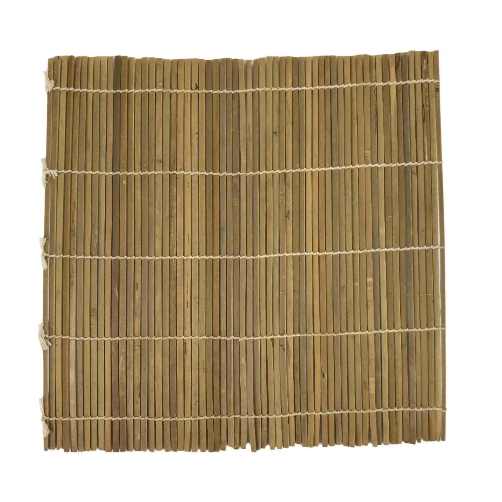 Japanese Bamboo Sushi Rolling Mat Vtg Makisu Natural Wood 24cm JK719
Opens in a new window or tab