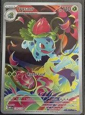 Ivysaur 134/132 Illustration Rare Pokemon TCG Card From Mega Evolution NM