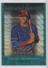 2021 Goodwin Champions Platinum Emerald Wave /10 Carlos Colmenarez #11 7ov