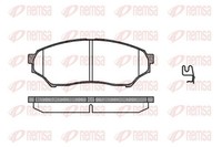 Remsa Bremsbelagsatz, Scheibenbremse 0845.01 FüR Mitsubishi