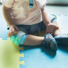 3 Pairs Baby Knee Pads for Crawling - Adjustable Breathable Waterproof Safety...