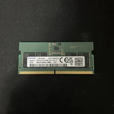 Samsung DDR5 8GB 5600MHz Unbuffered SODIMM 262-Pin RAM - M425R1GB4PB0-CWM0L