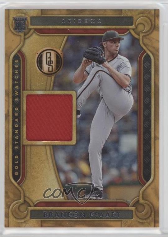 2023 Panini Chronicles Gold Standard Swatches Brandon Pfaadt Rookie RC i6j