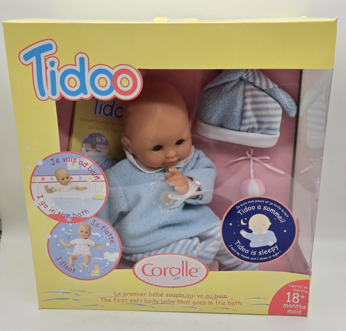 French Corolle Baby Doll Tidoo NEW, 2002, Boy
