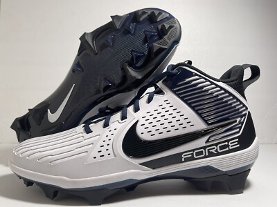 Nike Force Forced Savage Pro Football Cleats Men\'s 14 White/Blue DA5453-105 new Nike Force Forced Savage Pro da5453-105 White/Navy/Black  main image 2