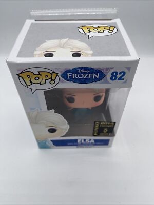 その他 Funko Pop Frozen Elsa #82 SDCC 2014 Funko Pop! Disney Exclusive Frozen Transformation Elsa #82