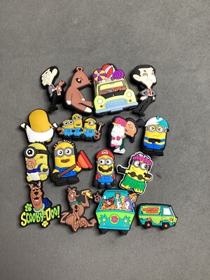 Anstecknadel Broschen Anstecker Patch Scooby Doo Minions Mr Bean Tedy Mystery Machine Snoopy