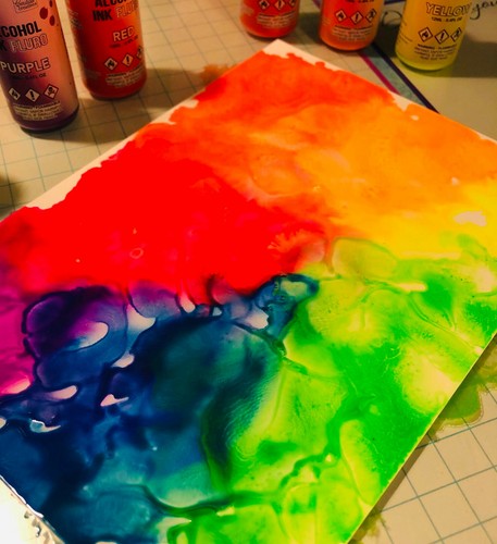 Couture Creations 10x Alcohol Ink - Fluro for Resin Clay Craft - 12ml Dropper - Picture 4 of 8