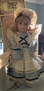 little miss muffet porcelain doll