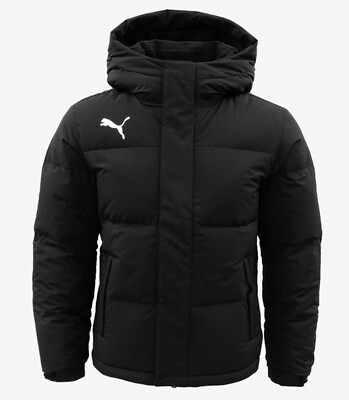 Puma Men Team ASIA SP Padding Jacket Black Winter Coat Top GYM