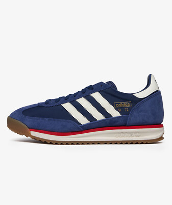 adidas Originals SL 72 RS Men's Size Shoes JR8789 Dark Blue / Off White / Red