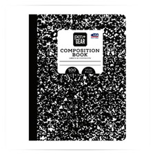 Pen  Gear Composition Book, College Ruled, 100 Sheets, 9.75" x 7.5"x 0.25"